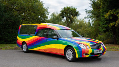 Rainbow Hearse