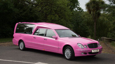 pink hearse